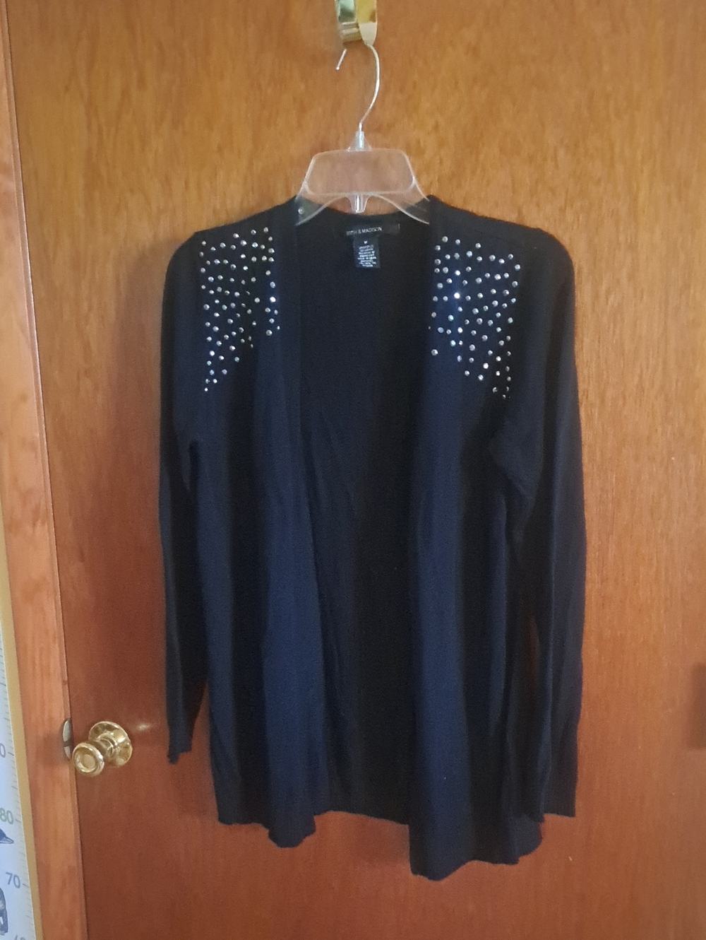 Women's 89th & Madison Open Front Cardigan Size Medium